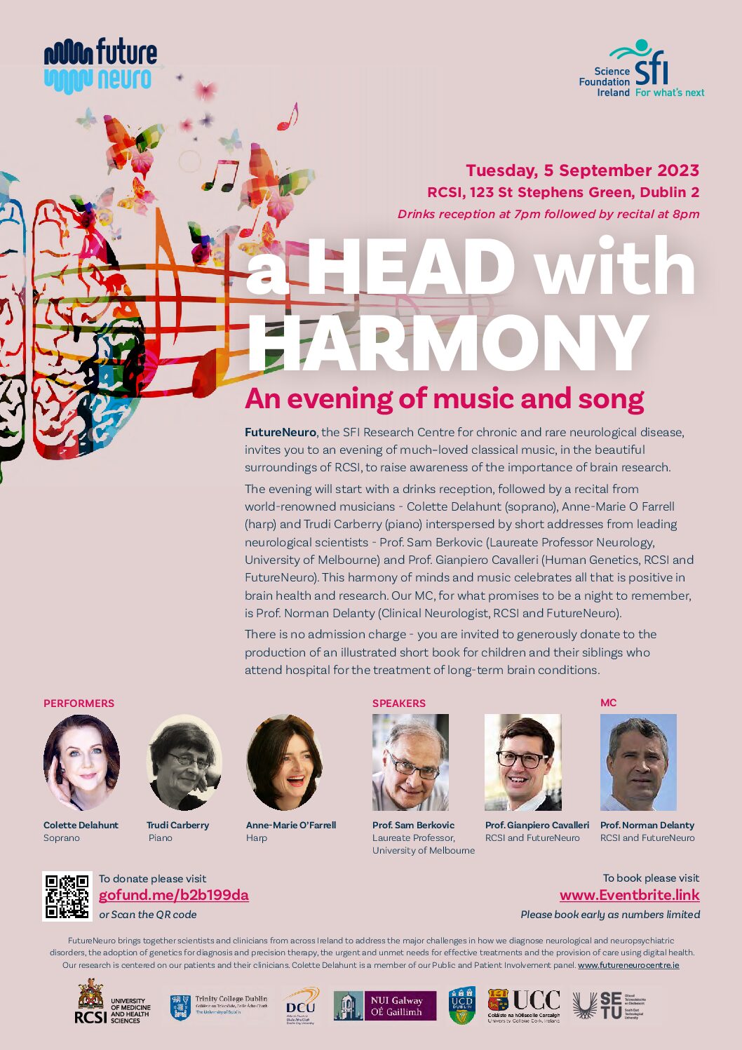 “A Head With Harmony” Recital